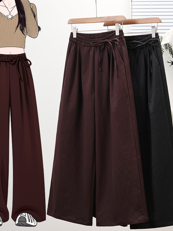 Tailored Trouser Wide - Lässige, taillierte Hose mit weitem Bein