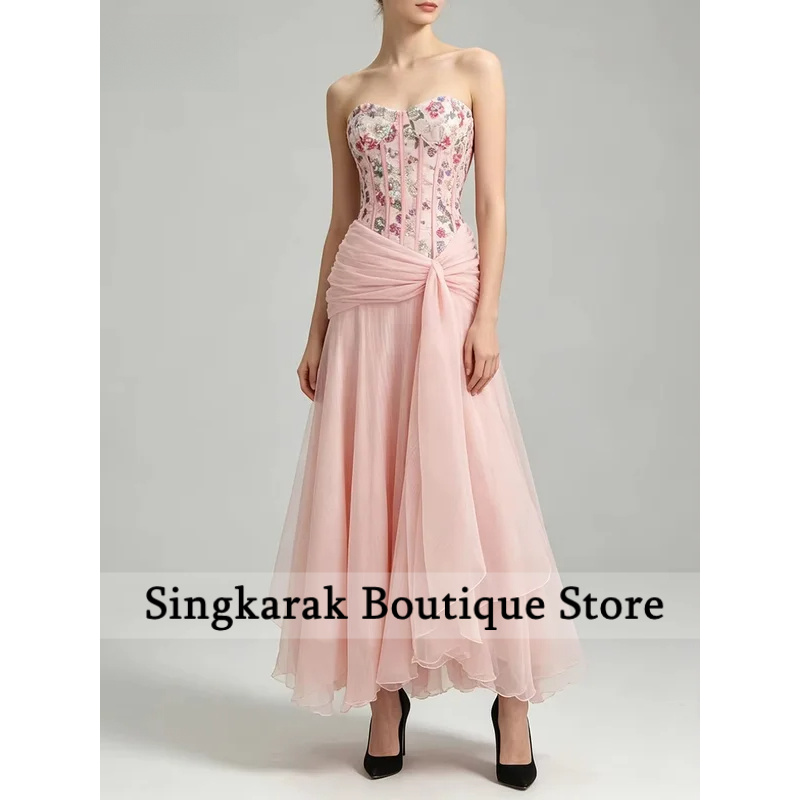 Midi-Abschlussballkleid, träge – Formal Skirt Bewertung und Preis