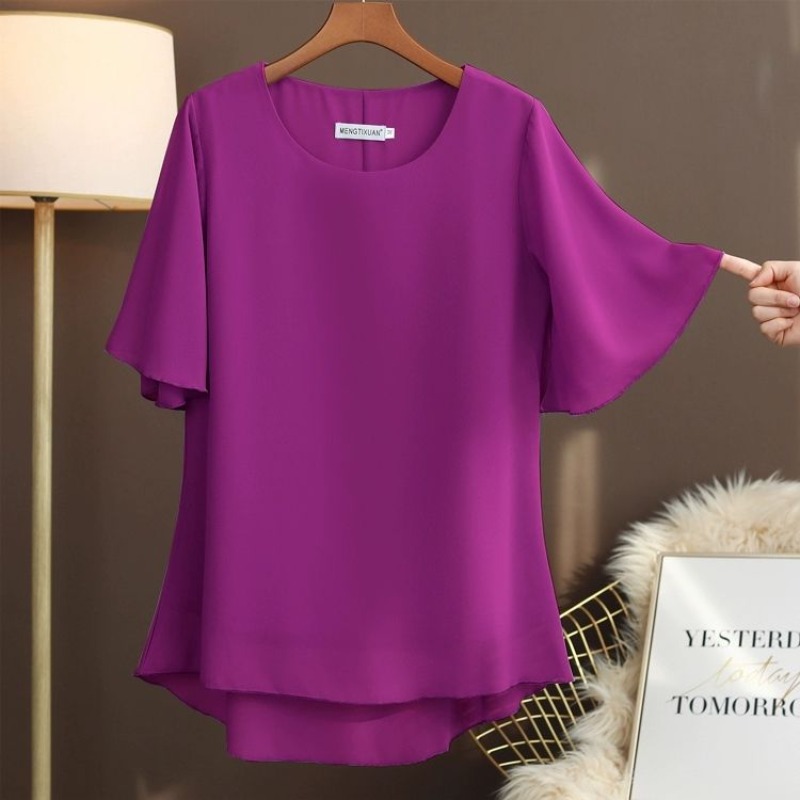 Elegante Übergrößen-Seidenblus – Silk Blouse Bewertung und Preis