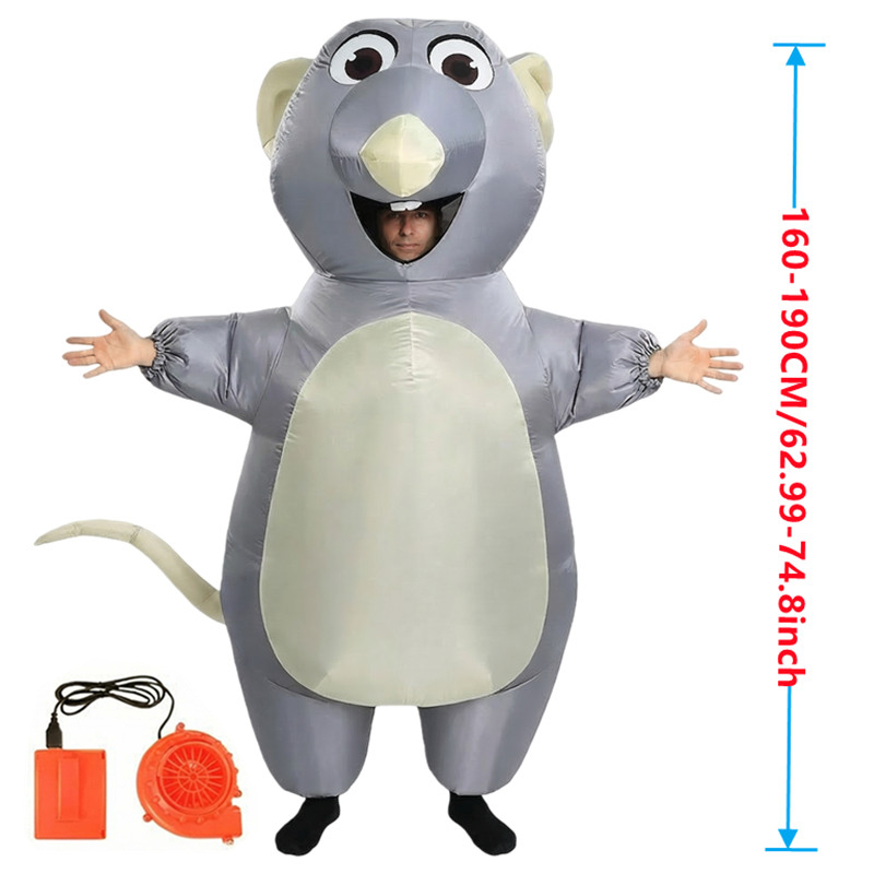 Aufblasbares Cartoon-Maus-Kost – Womens Suit Bewertung und Preis