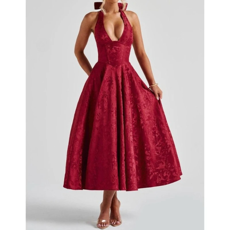 Deeptown Elegante Abendparty-K – Women'S Red Formal Wear Bewertung und Preis
